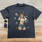 YOU THOUGHT I WAS FEELING BLACK HEAVYWEIGHT T-SHIRT