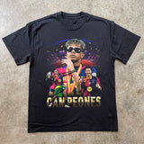 BARCELONA SUPER SPAINSH CHAMPION 2025 HEAVYWEIGHT BLACK T-SHIRT