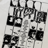 'UTOPIA' TRACKLIST HEAVYWEIGHT WHITE T-SHIRT