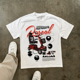 PIONEER 10 'RASCAL SCOOTER' HEAVYWEIGHT WHITE T-SHIRT