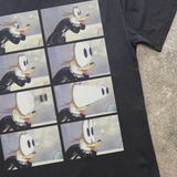 'HOWLING WOLF' HEAVYWEIGHT BLACK T-SHIRT