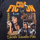 PULP FICTION MOVIES HEAVYWEIGHT BLACK T-SHIRT