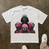 SQUIDGVME HEAVYWEIGHT WHITE T-SHIRT