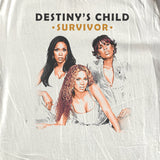 DESTINY'S CHILD HEAVYWEIGHT WHITE T-SHIRT