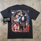 KENDRICK LAMAR AT SUPERBOWL LIX BLACK HEAVYWEIGHT T-SHIRT