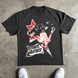GERVONTA DAVIS 'FLIP' HEAVYWEIGHT BLACK T-SHIRT