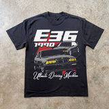 E36 1990 UDM HEAVYWEIGHT BLACK T-SHIRT
