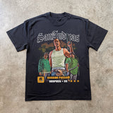 GTA SAN ANDREAS BLACK HEAVYWEIGHT T-SHIRT