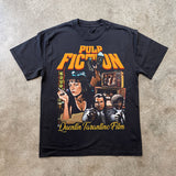 PULP FICTION MOVIES HEAVYWEIGHT BLACK T-SHIRT