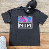 NINE INCH NAILS HEAVYWEIGHT BLACK T-SHIRT