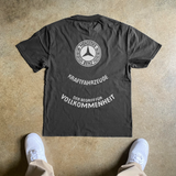 BENZ VOLLKOMMENHEIT HEAVYWEIGHT BLACK T-SHIRT