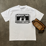 'SOLAR POWER' HEAVYWEIGHT WHITE T-SHIRT