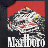 RALLY MALBORO RACING VINTAGE HEAVYWEIGHT BLACK T-SHIRT
