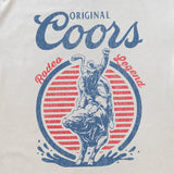 COORS RODEO HEAVYWEIGHT BLACK T-SHIRT