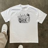 HIGH-STAKES SPIN WHITE HEAVYWEIGHT T-SHIRT