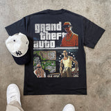 GTA SAN ANDREAS BLACK HEAVYWEIGHT T-SHIRT