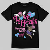Dunk Active Fuchsia DopeSkill T-Shirt New Love Heals Graphic