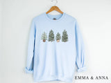 Merry Christmas Sweatshirt For Women - Holiday Cheer