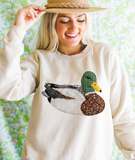 Grannys Faux Patchwork Mallard - Cream - Sweatshirts & T-Shirts
