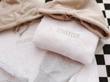 Neutral Mama Colorblock Hoodie | Cropped Hoodie