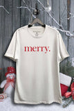Merry Graphic Top