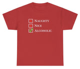 Naughty Nice Alcoholic Tee