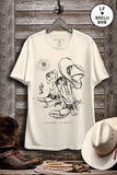 Cowboy Wanted Boots Graphic Top