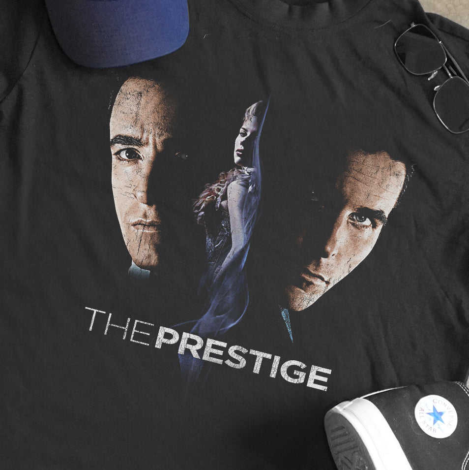THE PRESTIGE 1890S HEAVYWEIGHT BLACK T-SHIRT
