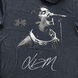 LIAM GALLAGHER 1972 HEAVYWEIGHT BLACK TSHIRT