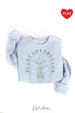 Plant Lovers Club Plus Graphic Sweatshirt