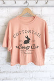 Cottontail Bunny Candy Co Graphic Long Crop Top