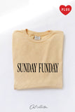 Sunday Funday Plus Mineral Graphic Top