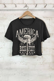 America Screen Printed Women's T-Shirt