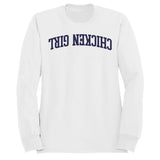 Chicken Girl Retro Farm Animal Lover Men's Sweatshirt