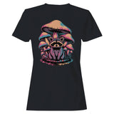 Psychedelic Raccoon Women's T-Shirt