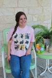 Patchwork Bunnies Graphic Tee