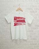 Wreck Em Texas Tech Pennant White Comfort Colors Tee