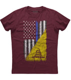 Don't Tread On Me Flag T-Shirt (O)
