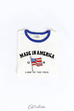 Made in America  Ringer Graphic Top