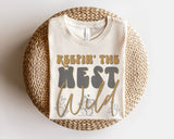 Keeping the West Wild Women's Graphic Tee Western Tees