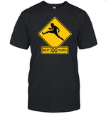 26Shirts Quarterback Crossing Next 100 Yards Tee