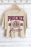 Phoenix Arizona Graphic Long Crop Top