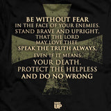 Black Templar Code T-Shirt Style001