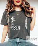 He Is Risen Christian Shirt - Bible Verse Religious Gift