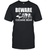 Barely Legal Clothes Beware Of Cocaine Bear Shirt