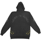Custom Vintage Hoodie Zippered Hooded Sweatshirt