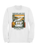 Roadtrip USA Diner Date Roadside Adventure Womens Sweatshirt