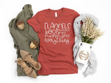 Flannels Boots and Pumpkin Spice Everything  T-Shirt