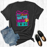 Softball Hey Batter Batter Graphic Tee