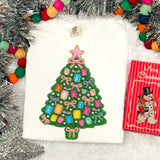Faux Jewel Christmas Tree Tee Unisex T-shirt, Sweatshirt, Hoodie, Long Sleeve Tee
